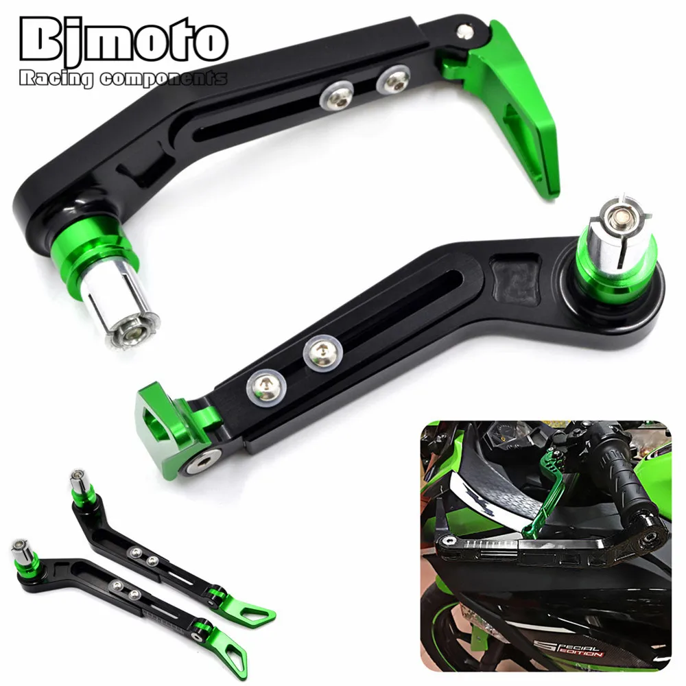 Bjmoto ЧПУ мотогонок Proguard 22 мм руль тормоза рычаг сцепления защита для Kawasaki z750 Z800 Z900