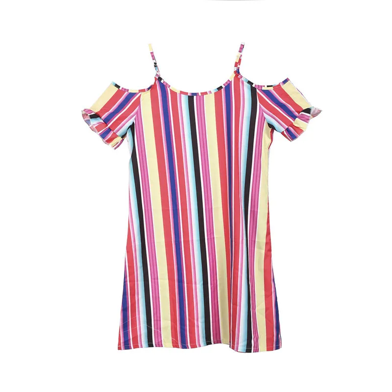 Mother-Daughter-Dresses-Cute-Stripe-Family-Look-Mother-Daughter-Clothes-Off-Shoulder-Dress-Ladies-Party-Dresses (3)