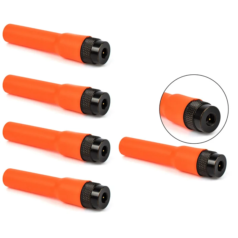 

SF20 SF-20 5pcs Orange SMA Male/SMA Female/BNC VHF/UHF Dual Band Antenna for Baofeng Kenwood Vertex Wilson YAESU TYT HYT Radio