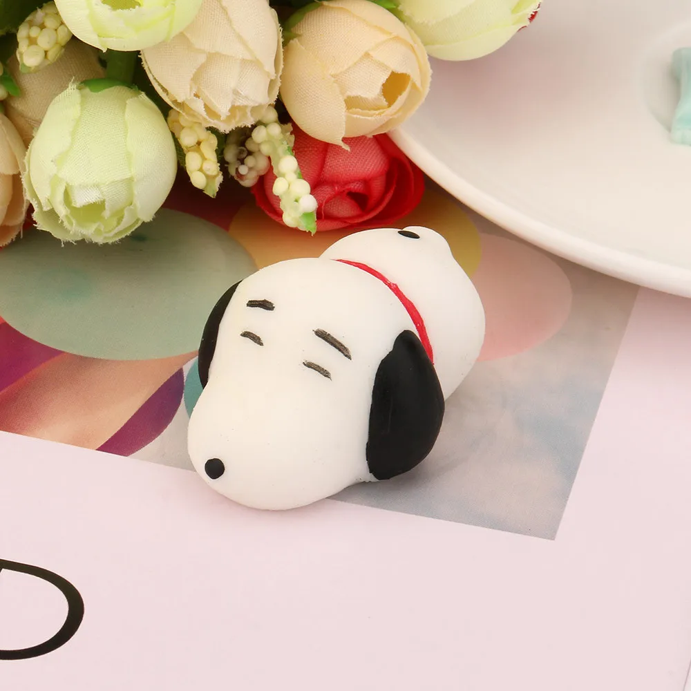 

Squishy Mini Fa Cute Mochi Squeeze Dog Healing Cream Scented Slow Rising For Children adults Stress Relief Toys