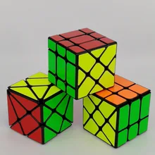 Cuber speed cubing bundle YJ Fisher V2 куб черный YJ Axis v2 3x3 куб и YJ ветряная мельница V2 3x3 куб черный скоростной куб