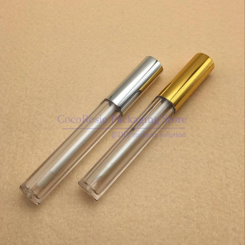 200 PCS Empty Lip gloss tubes 4.5ML Lip gloss container with silver cap