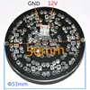 CCTV Accessories infrared light 48 Grain 850nm IR LED board for Surveillance cameras night vision diameter 53mm ► Photo 3/3