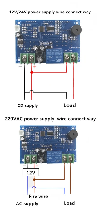 10 шт./лот W1401 DC12V цифровой светодиодный дисплей термометр термостат контроллер температуры с датчиком 40% off