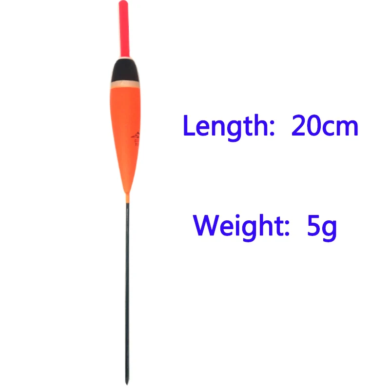 OLOEY 2,5 г 3 г 4 г 5 г поплавок вертикальный буй поплавки композитный материал Lightstick поплавки аксессуары пробка для рыбалки - Цвет: 5g orange