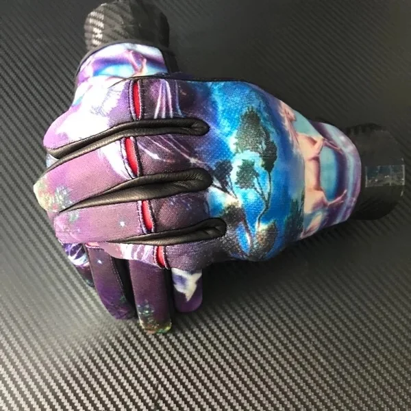unicorn  leather mesh protector glove touch screen MOTOMASTR 2