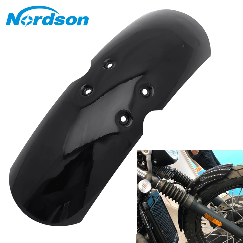 

Nordson Motorcycle Short Front Fender Mudguard For Triumph Bonneville Tiger T100 Scrambler Thruxton 2001 2002 2003 2004-2016