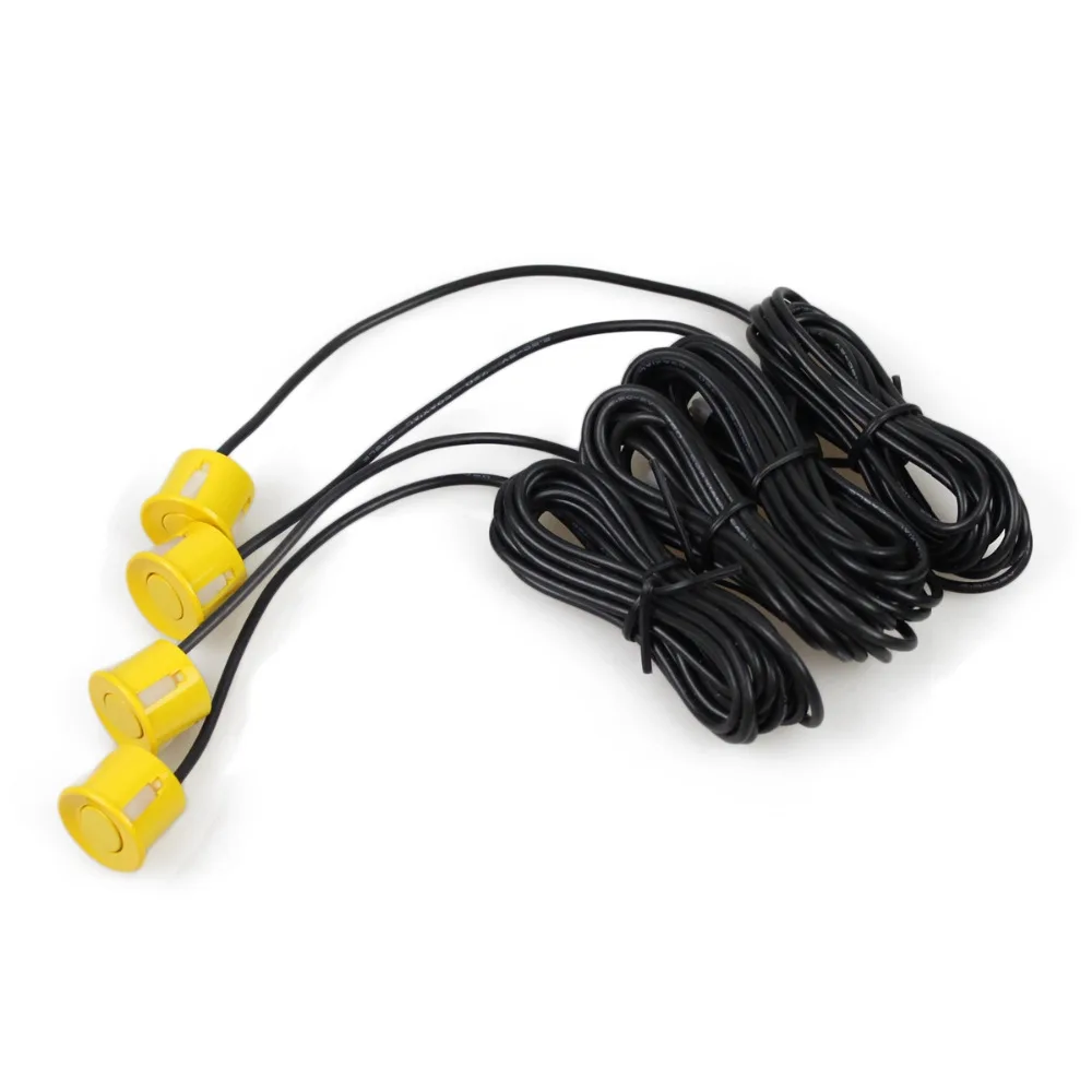 DIYSECUR Wholesale 4pcs Assistance Reversing Radar Rrobe Parking Sensors Black Blue Gray Red White Silver Green Yellow