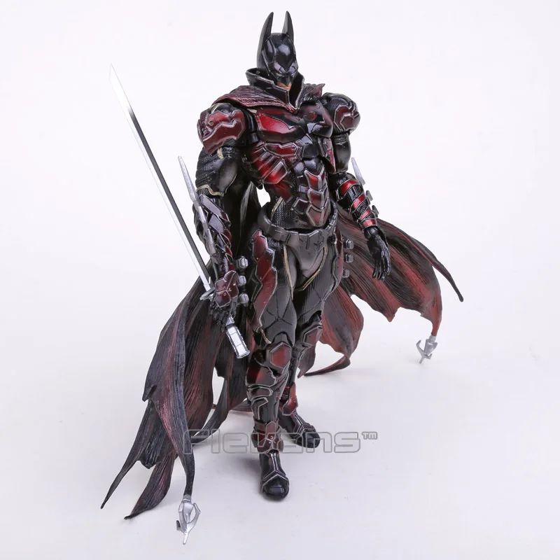 PlayArts Кай DC COMICS № 1 Бэтмен ограниченным Цвет вер. ПВХ Эктон фигурка Коллекционная модель игрушки 26 см