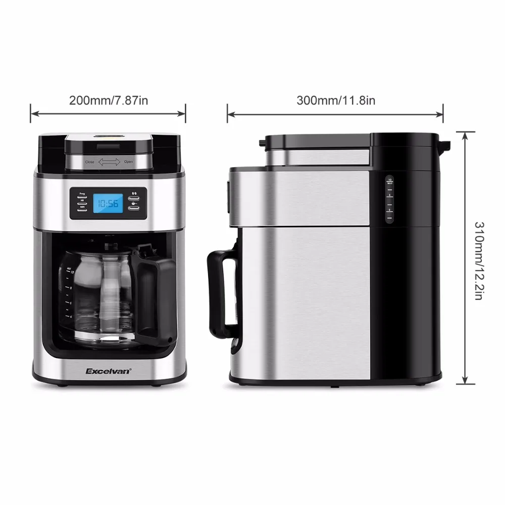 cup Automatic Programmable Coffee Maker 