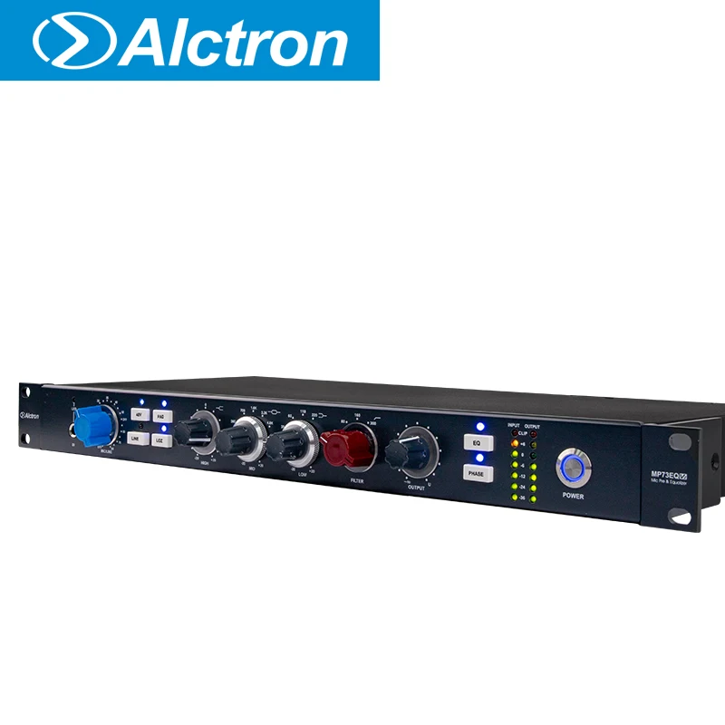 

Микрофонный усилитель Alctron MP73EQV2 с функцией EQ, оптимизирует качество звука, новый трансформатор изолирует шум, тонкий и плавный