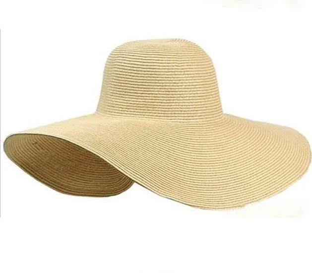 LNPBD хит Женская белая шляпа летняя черная негабаритная шляпа от солнца пляжная кепка женская шляпа от солнца летняя шляпа - Цвет: Khaki