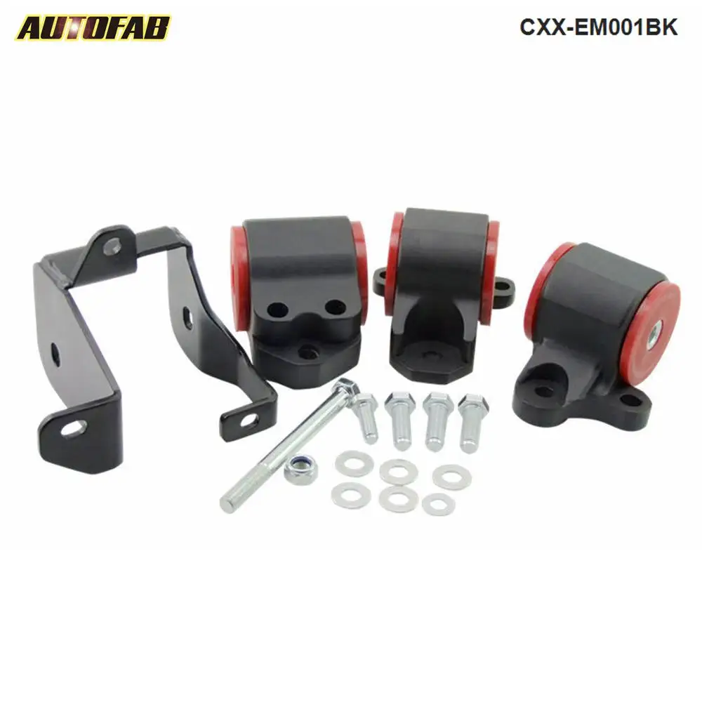 Engine Motor Mounts Conversion Swap Kit For Honda Civic 96 00 EK D B