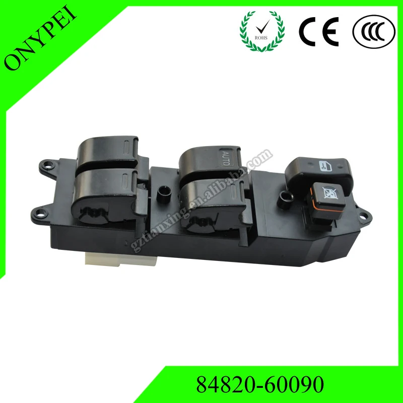 

84820-60090 Window Master Control Switch For Toyota Camry 4runner Echo 8482060090