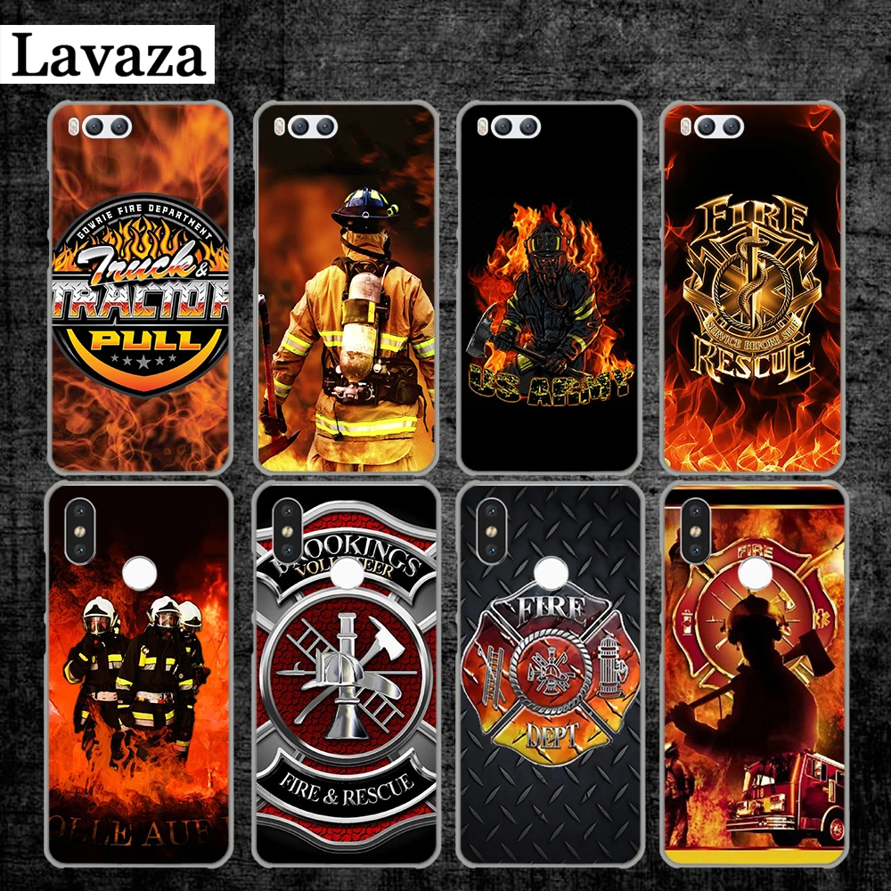 

Lavaza Firefighter Heroes Fireman Luxury Cool Hard Case for Xiaomi Redmi 4A 4X 5A S2 5 Plus 6 6A Note 3 4 7 Pro Prime