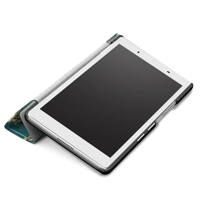 PU Чехол-подставка для lenovo Tab 4 8 TB-8504 TB-8504F TB-8504N(TAB 4 8) планшет+ 2 шт защита экрана