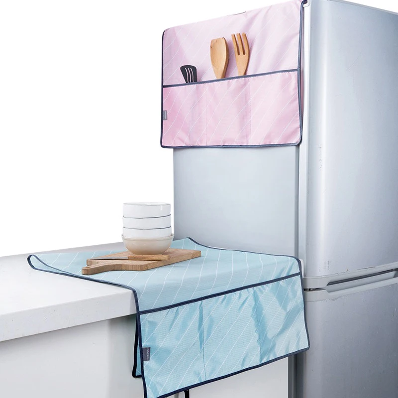 Refrigerator Organizer Dust Proof Covers Storage Bag Table Washing
