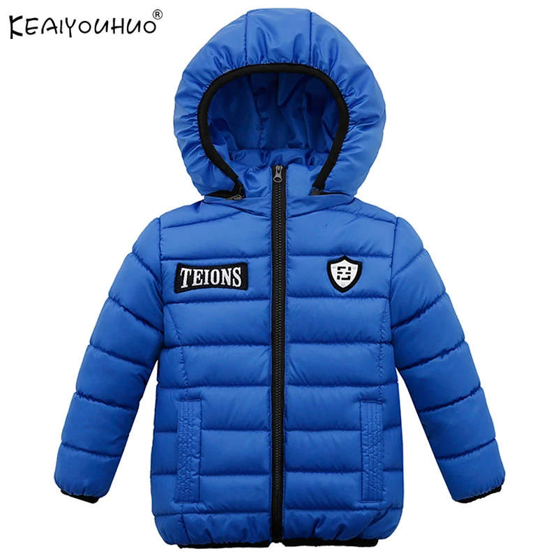 KEAIYOUHUO 2018 Autumn Winter Boys Coats Hooded Warm Girls Jackets For ...