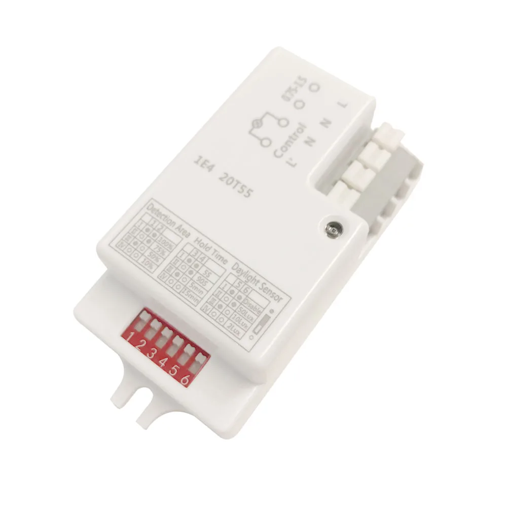 

AC 220V-240V/50Hz Microwave Radar Sensor Switch Body Motion Detector For LED Light Sensors Switches