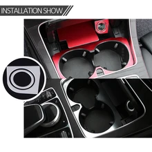 MCrea Авто Стайлинг для Mercedes Benz W205 C класса GLC рамка центральной консоли шестерни сигарета, зажигалка панели аксессуары