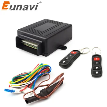 

Eunavi universal 12V New Universal Car Auto Remote Central Kit Door Lock Locking Vehicle Keyless Entry System hot selling