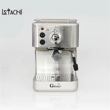 LSTACHi Italian Coffee Maker 19 Bar Espresso Coffee Machiner Auto Manual Milk Frothe Coffee Machine Mocha Cafetiere With Pinkage
