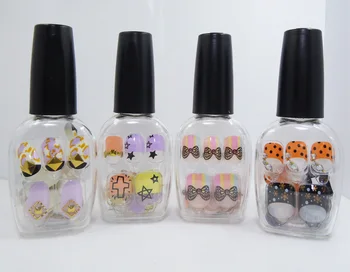 

Freeshipping - PRESS-ON MANICURE BROADWAY NAILS NAIL Patterns Medium Length