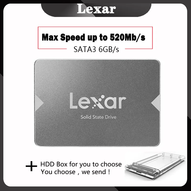 Lexar SATA SSD HDD 550 МБ/с. 120G 240G 480G 128G 256G 512G SATA3.0 2 5 &quotВнутренний твердотельный накопитель