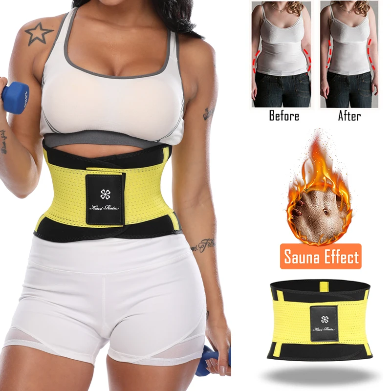  Miss Moly Sweat Waist Trainer Body Shape Shaper Xtreme Power Modeling Belt Faja Girdle Tummy Slimmi