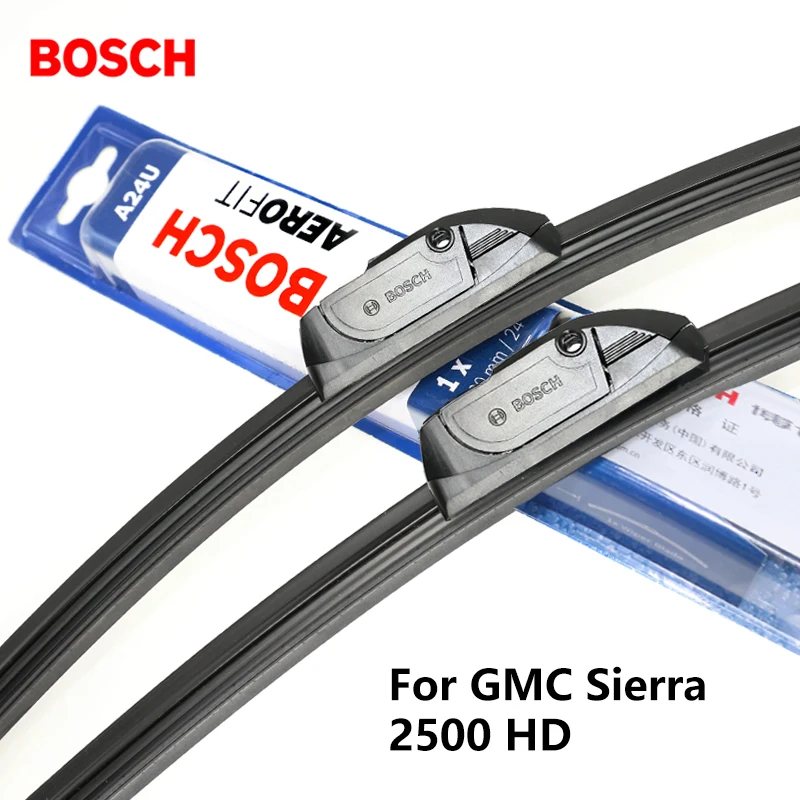 2pieces/set BOSCH Wiper Blades for GMC Sierra 2500 HD 22"&22" Fit Hook