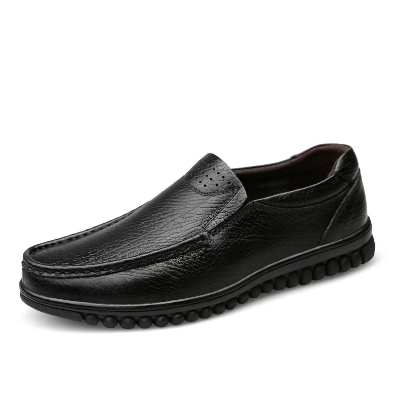 CLAX/Мужская обувь из натуральной кожи; Летняя мужская модельная обувь; слипоны; Формальные лоферы; Мужская обувь; большие размеры