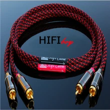 HIFI PAILICCS RCA Cable Thickened Wall Budweiser Connector Canare Professional Broadcast Cable Manual 0.5m 1m 1.5m 2m DIY