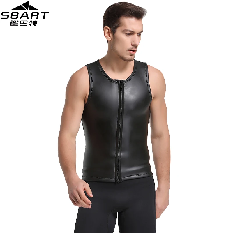 SBART New 2MM Neoprene Wetsuit Vest Sleeveless Sun Protection