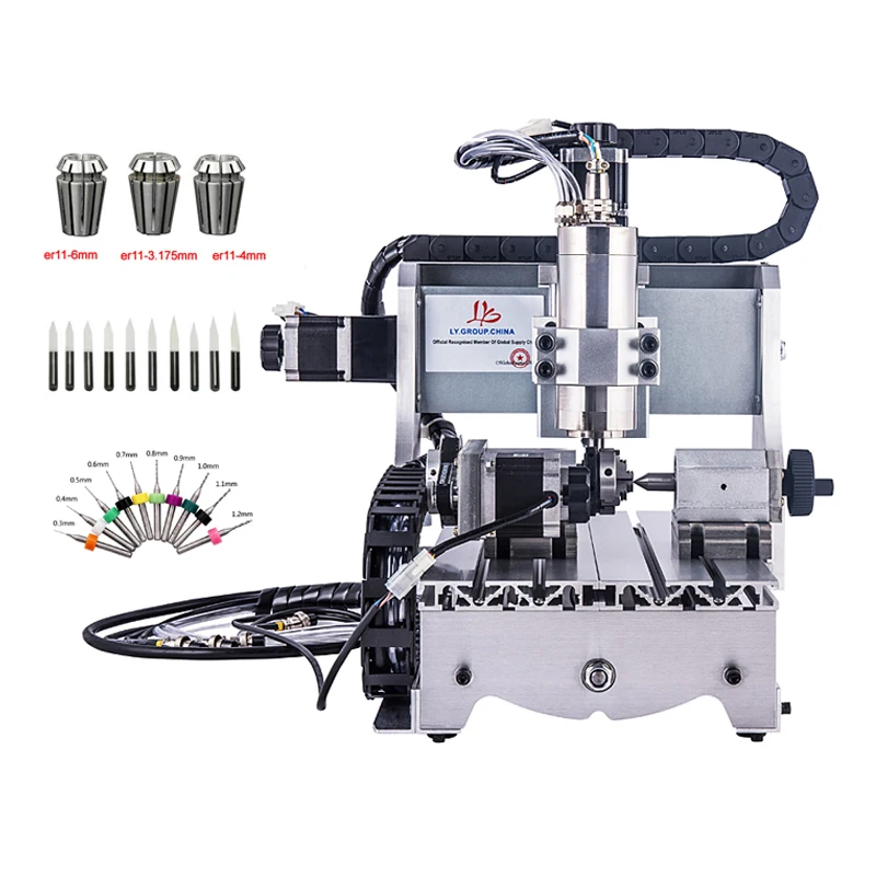 

CNC machine 3020 300W spindle cnc router wood engraving