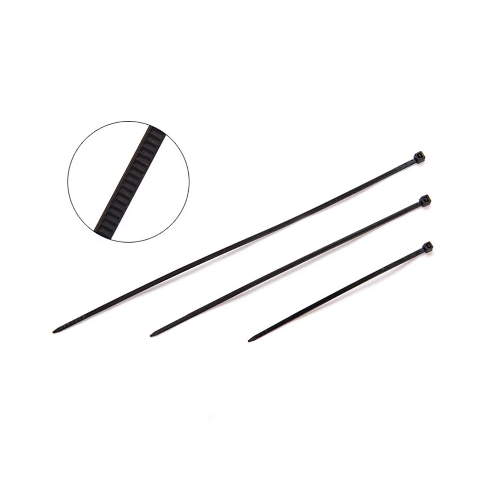 100pcs Wire Harness Fastener Cable Ties Locking Cable Tie For Motorcycle Car Pipe Tie Wrap Clamp Clips Wire Binding Wrap Straps-in Covers & Ornamental ...