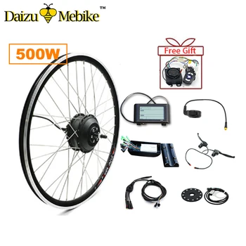 

36V 500W Electric Bike Motor 20"24"26"700C MTB Road Bicycle Electric Bike Conversion Kit Without battery LED / LCD Controller