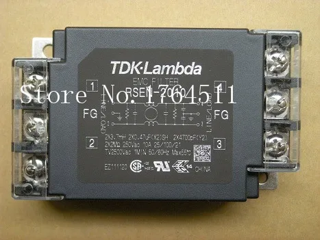 

[BELLA] Original packaging genuine TDK-Lambda power filter 10A/250V RSEN-2010 single phase filter