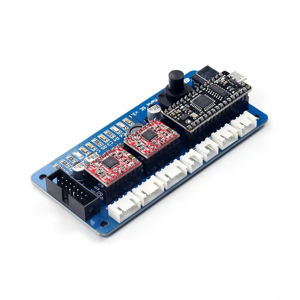 EleksMaker EleksMana SE XY 2 оси шаговый двигатель контроллер контроллера плата панель