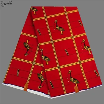 

Hot sale African real batik wax fabric for clothing RWF200(6yards/lot)