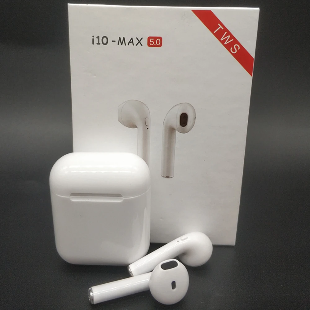 I10 Max TWS Ifans Dual Ear pods Mini Wireless Bluetooth V5.0 Earphone Pods Earbuds Wireless Headset Earphones With Charge Box 