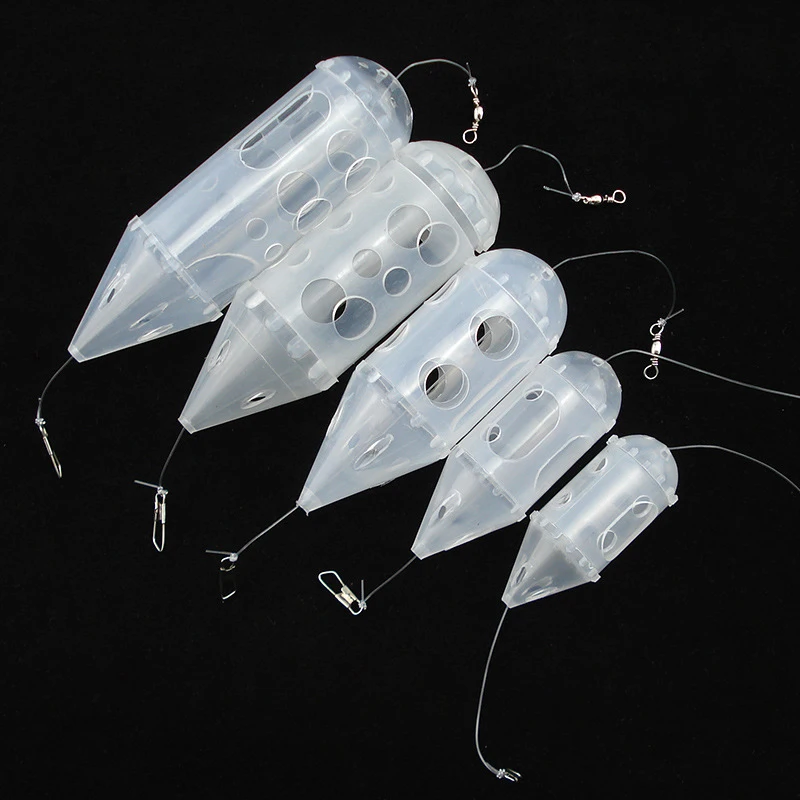

Shared With Fish 1Pcs Bait Cage Fishing Trap Basket Feeder Holder Catcher For Angler