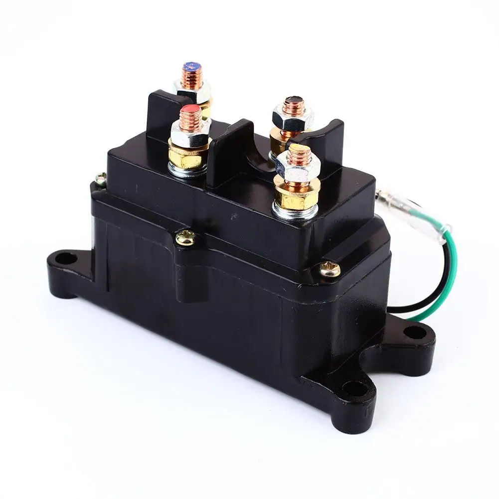 

Wiring 12V/24V Solenoid Relay Controller Solenoid Relay Switch Universal Electrical Winch Rocker on Off
