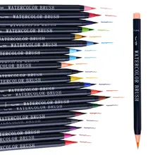 20 цветов премиум-живопись набор мягких ручек-кистей акварельные Маркеры Ручка эффект лучше всего для раскрашивания манга комиксов каллиграфия