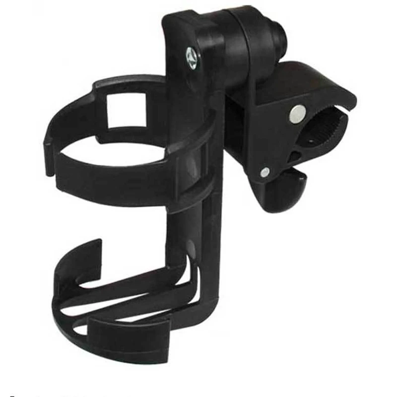 

Bike Adjustable Water Bottle Holder Plastic Drink Mount Rack Cage Cycling Black