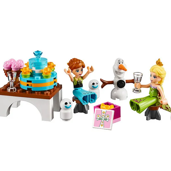 Игрушки Disney Холодное сердце Эльза Анна аренделль модель замка строительные