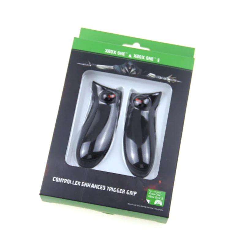 1 пара триггерных ручек для Xbox One контроллер Quickshot S и X ручка игры 3D текстура мягкое