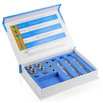 

9Tips + 3 Wands Diamond Wands massage Accessory Tips Cotton Filter Skin Peel Facial Care Tool Replace tips