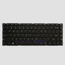 НОВЫЙ США для Lenovo u31-70 flex3 14 1435 1470 1480 xiaoxin i2000 США Клавиатура ноутбука черный с подсветкой