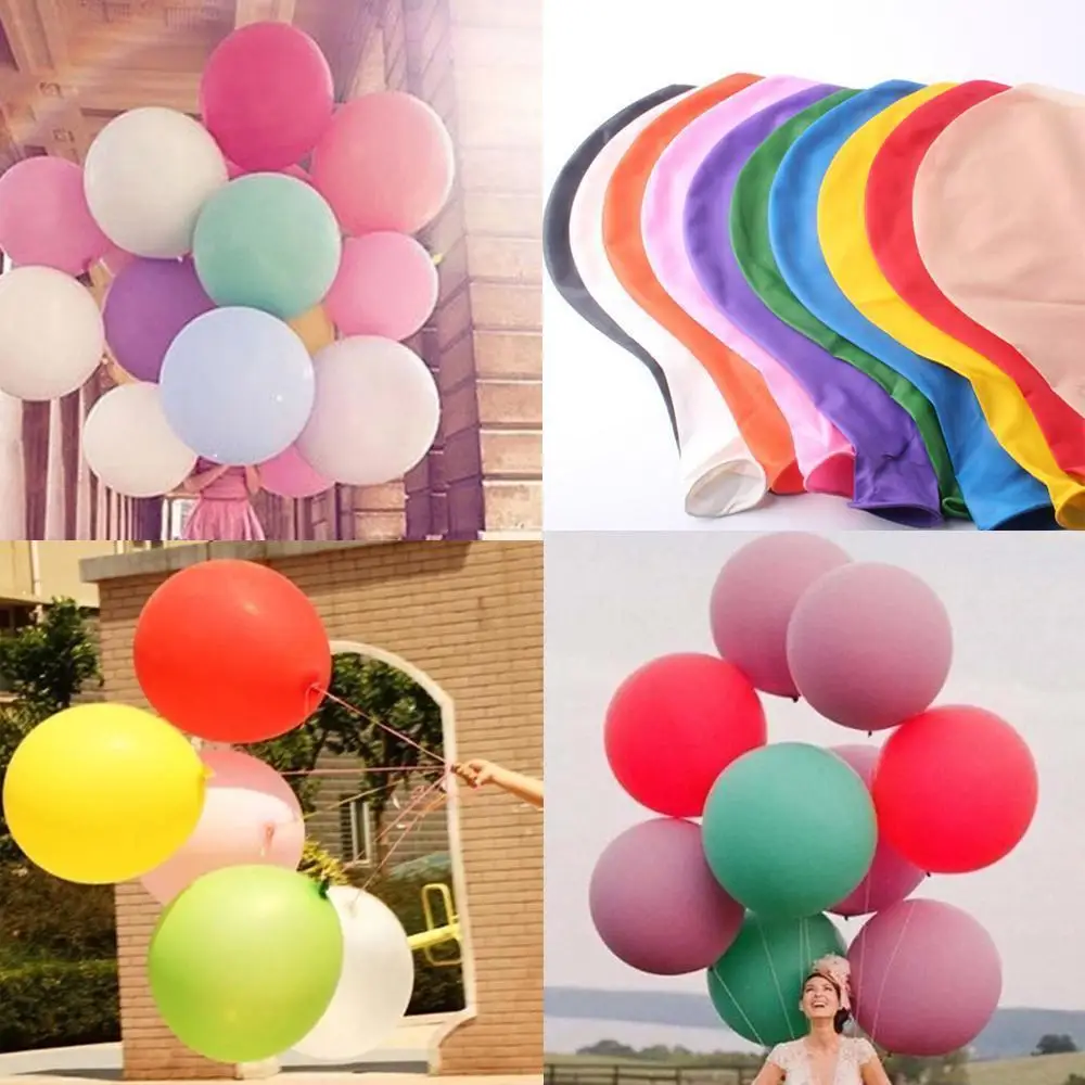 36 Inches Huge Latex Balloons Colorful Inflable Balloon Take pictures Decoration Romantic Weddings Birthday Super Big Balloon  (1)