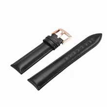 18 MM 20 MM pulseira de couro ocasional do negócio dos homens marca de qualidade à prova d’ água